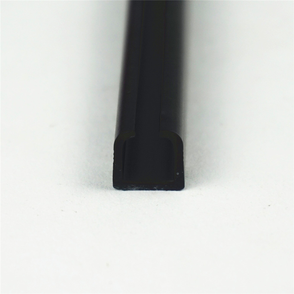 Car curtain rail straight rail slide rail smooth silent rail ABS track plastic slot plastic profile