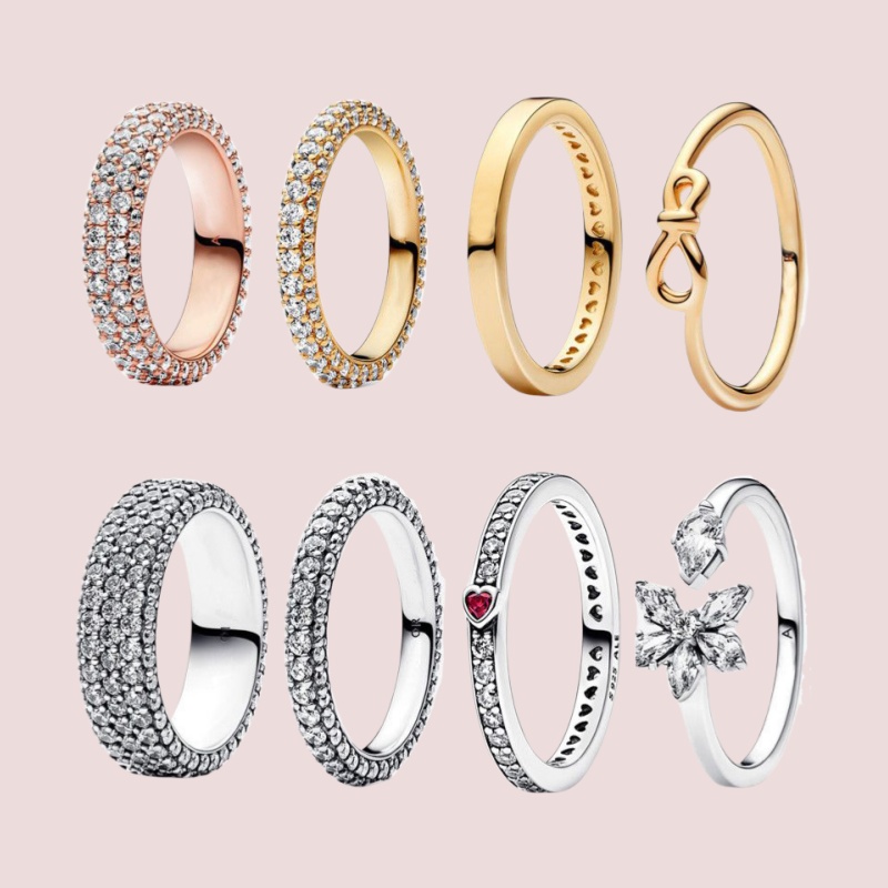 Wedding Rings for Women Jewelry My Love Diamond 925 silver Ring girl Engagement Gift Designer Jewelry with box