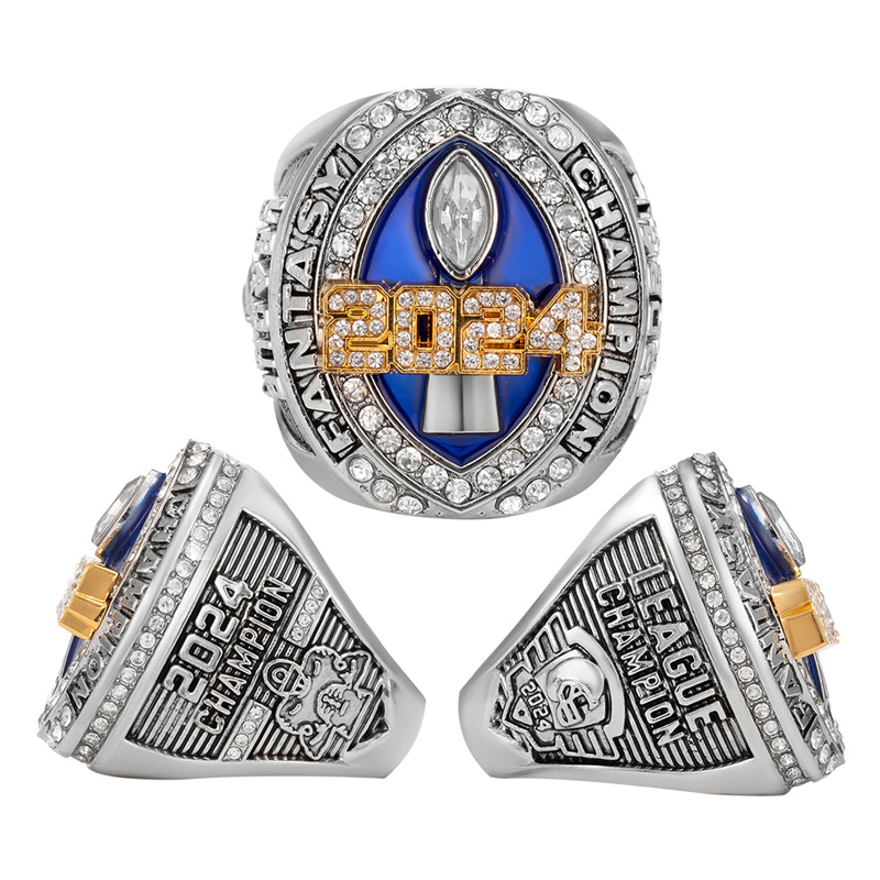 2024 FFL Fantasy Football Championship Ring for Men Popular Ring Ffl Drop Delivery Jewelry Ring