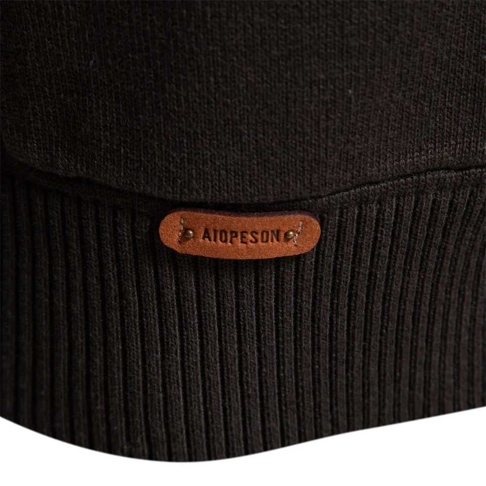 2023 New Winter Cotton Cardigan for Men Quality Mens Sweater Fashion Turn Down Collar Knitted Sweaters for Men XJ250805