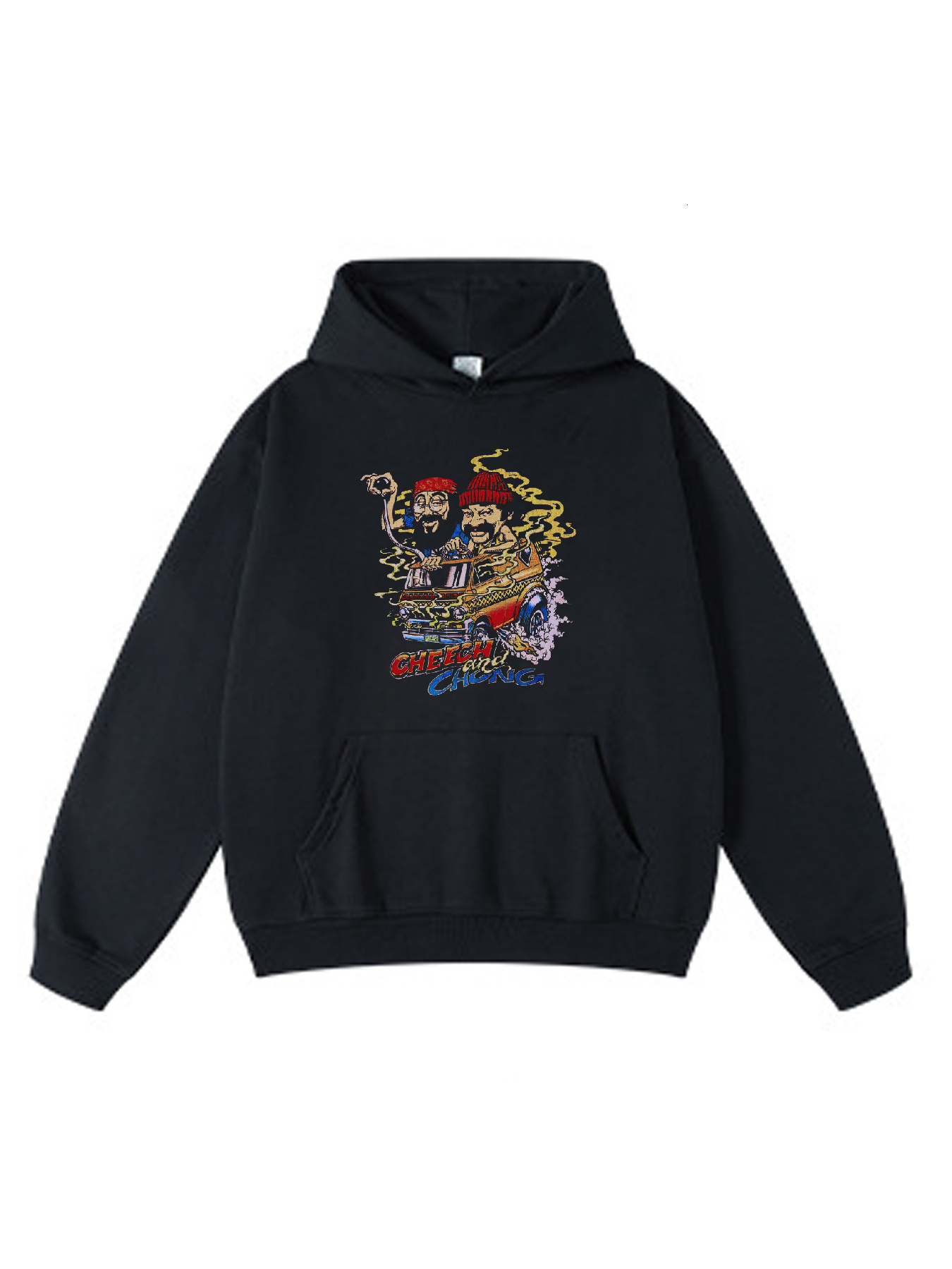 Cheech and Chong Cartoon Hoodie, Men's Fall and Winter Fleece Hoodie Fashion Men Fall and Winter First Choice Comfortable Everything
