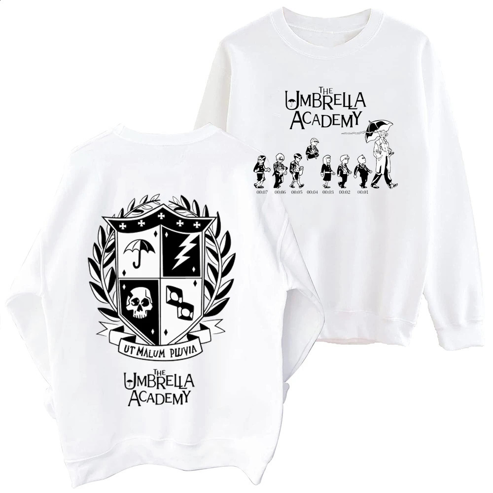 The Umbrella Academy Sweatshirt Harajuku Round Neck Long Sleeve Oversized Music Hoodie Fans Gift 240910