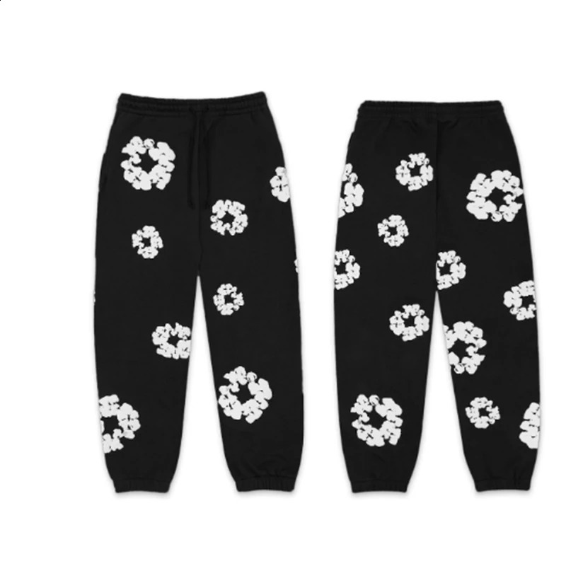 WomenS Causal Print Drawstring High Waist Baggy Joggers Sweatpants With Pockets 2024 Pants Abbigliamento Uomo 240904