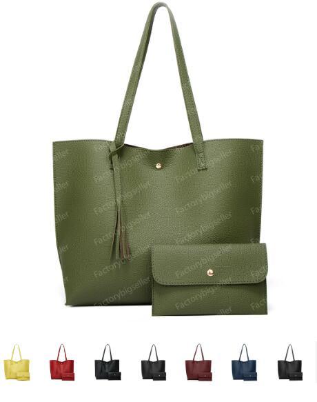 Leather Tote for Women - Spacious Business Shoulder Bag with Coin Purse 4