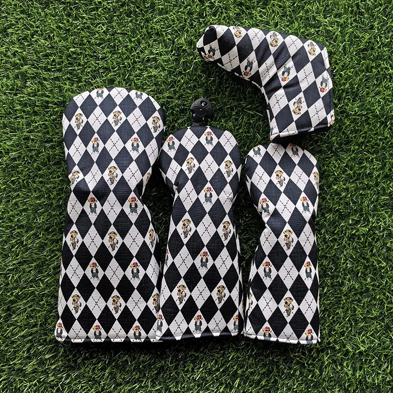 Ursa Minor Golf Woods Headcovers Covers For Driver Fairway Putter 135Hybrid Clubs Set Heads 240910