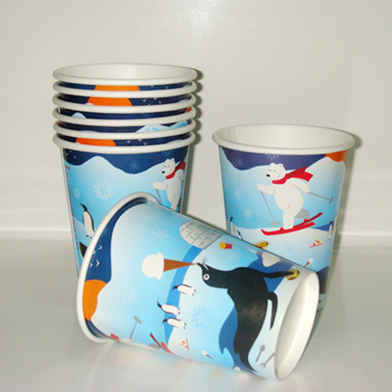 Paper cups custom disposable cold drink cups wholesale custom disposable cups commercial packaging 1000 pcs per piece