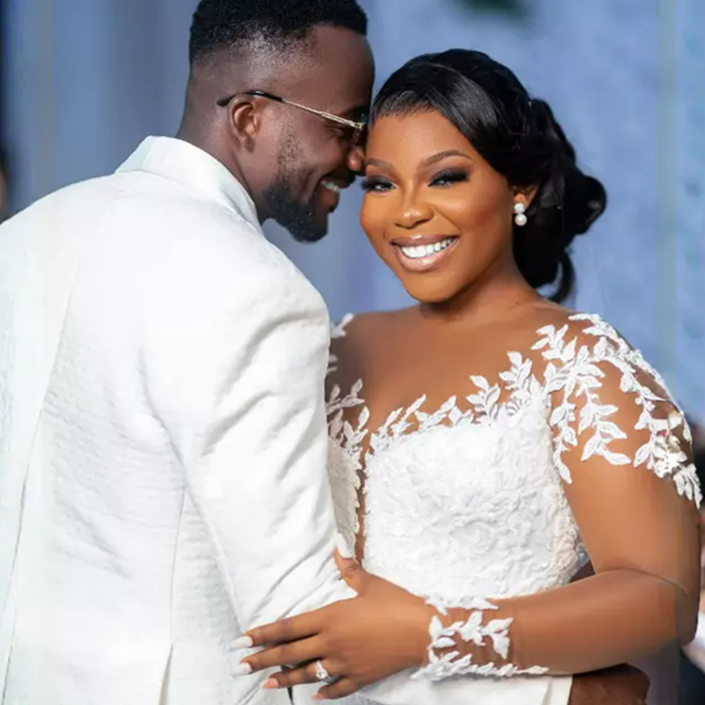 Sexy Strapless Mermaid Elegant Wedding Dresses Draped Chiffon Sweep Train Dress Plus Size Custom Made 2024 01 6660312