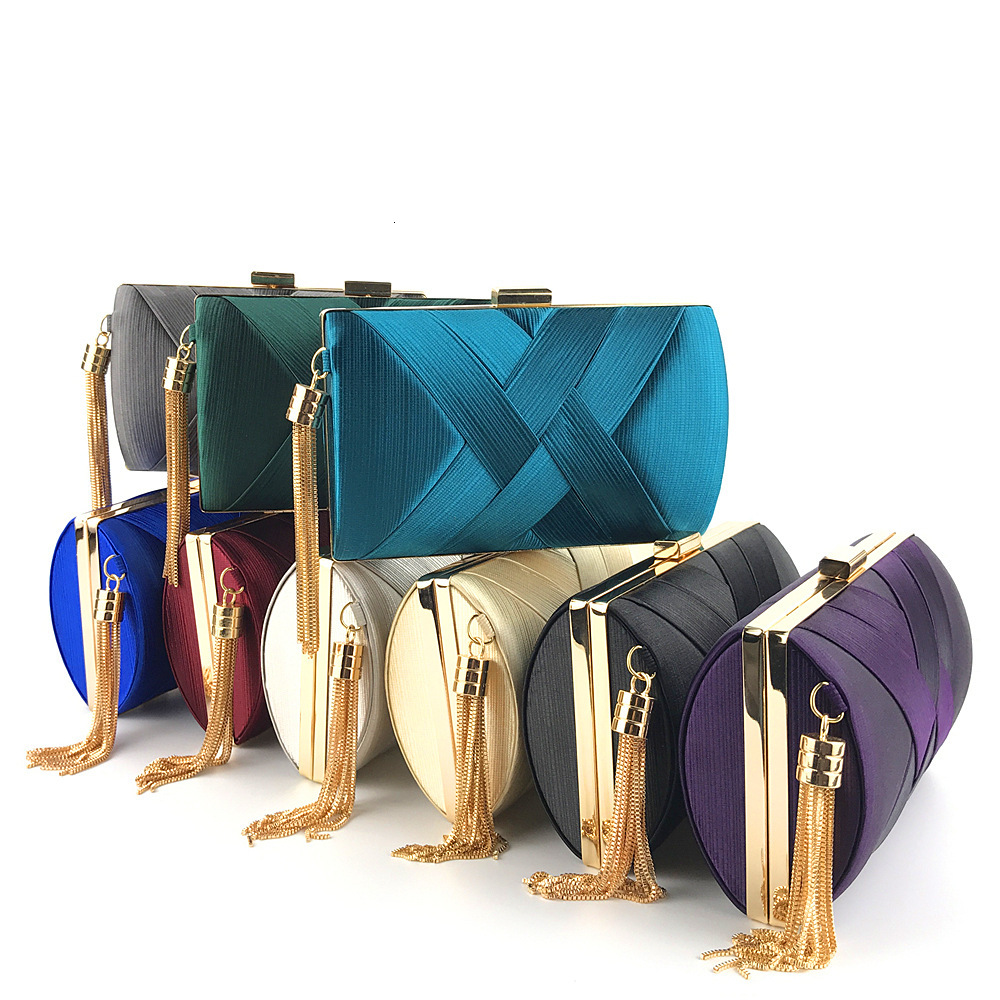 2025 New Fashion Niche Design Armpit Bag Women s Evening Tassel Women's Light Luxury Handbag Wallet Shoulder Strap Wedding Party Handbag With Mul