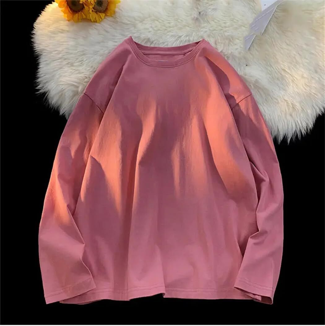 Long Sleeve Shirts for Men sweatshirt Mens Long Sleeve Tops Casual Bottom Shirts Solid Cotton T-Shirts Tops T shirt Tee Streetwear Casual tops clothes