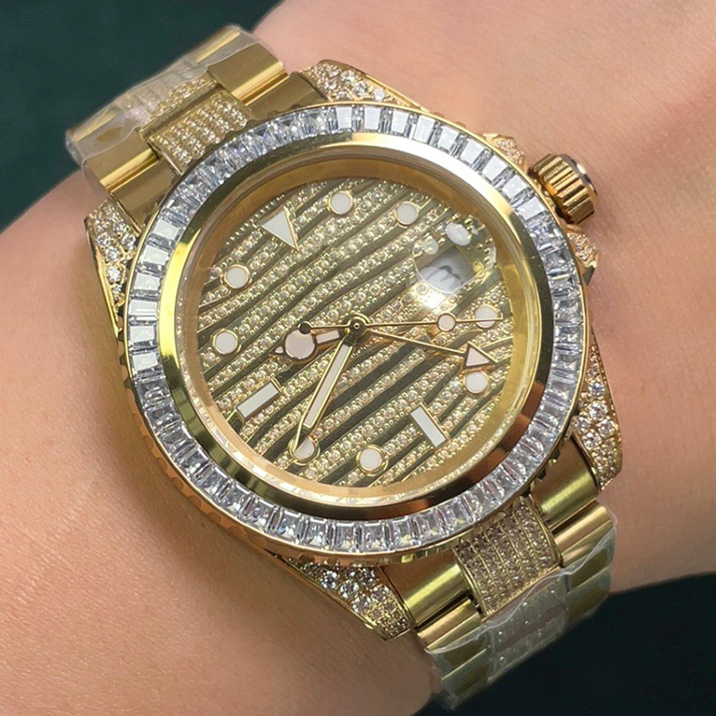 Watch Automatic Mechanical Movement Designer Watches 40mm Mens Wristwatches Business Wristwatch Stainless Steel Waterproof Montre De Luxe