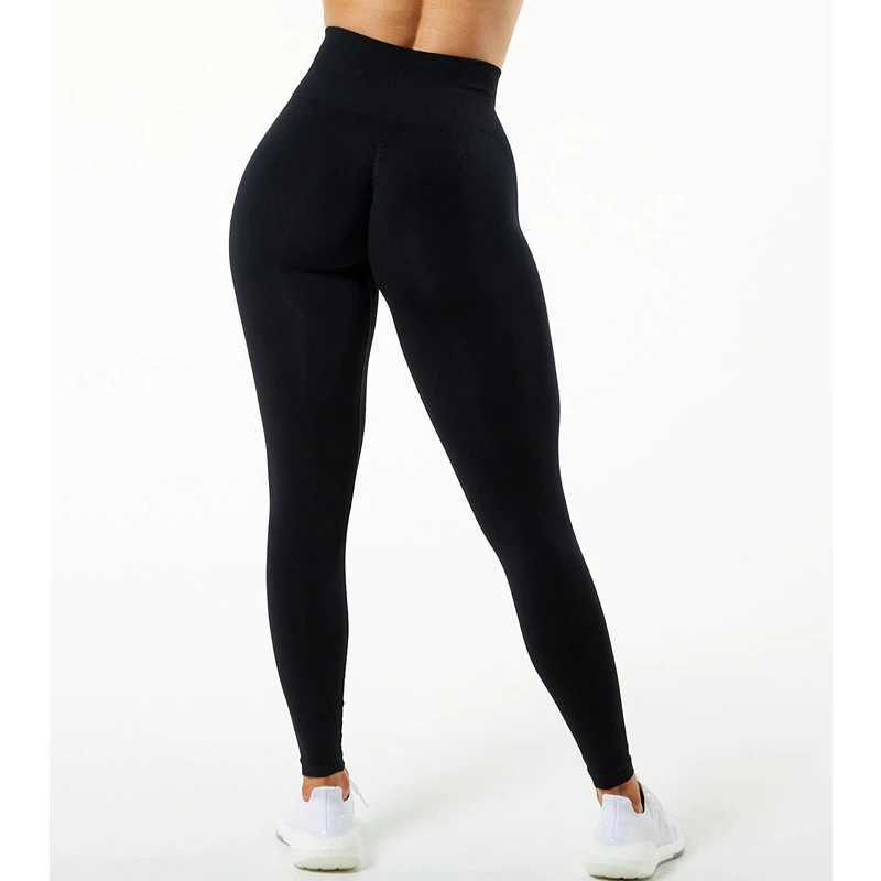 Amplify Fitness Running Yoga Pants Seamless Push Up Leggins Scrunch Bum Leggings High Waist Gym Sports Workout Tights Women M240910