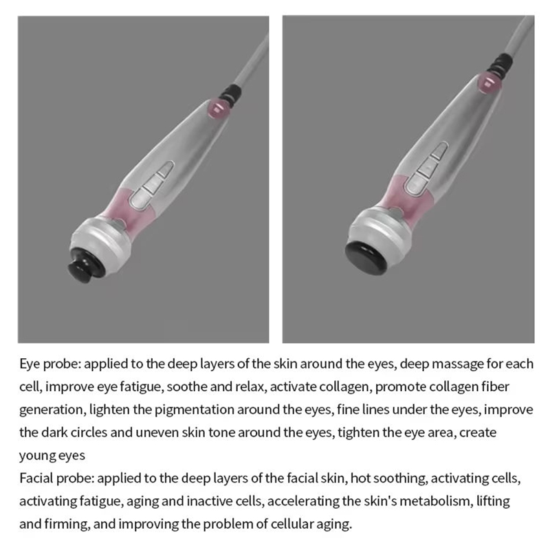 Hot Selling 2 In 1 Rf Eye Sculpture Device Promote Collagen Generation Improve Dark Circles Tighten Face Skin And Smoothing Eye Puffiness Beauty Machi
