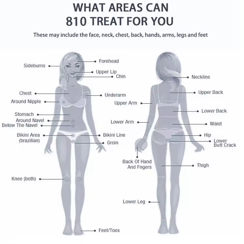 Portable 810 Mini Ice Cooling System 2000W Hair Removal 3 Wavelength Diode Laser Hair Removal Machine For 808Nm Doide Laser Removalhair Home Use Deskt