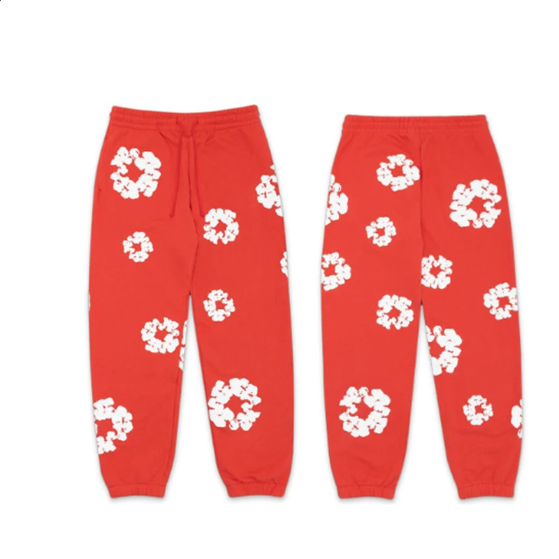 WomenS Causal Print Drawstring High Waist Baggy Joggers Sweatpants With Pockets 2024 Pants Abbigliamento Uomo 240904