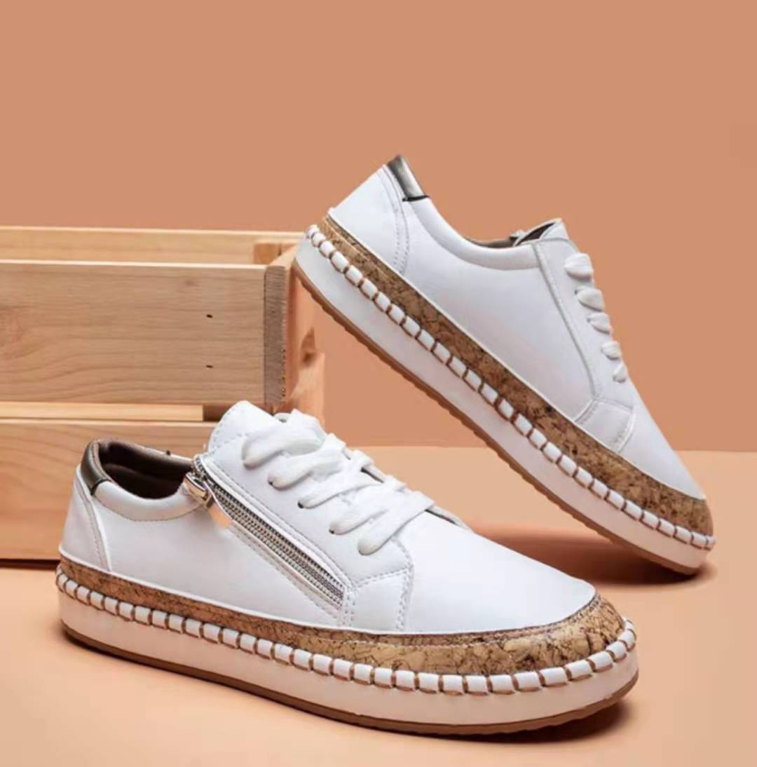 Low-top Casual Canvas Board Shoes for Women | Trendy Fashion Sneakers