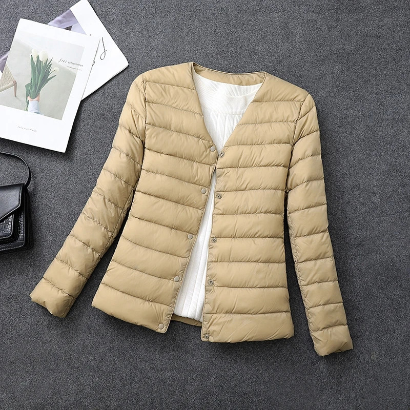 Female Light Duck Down Matt Fabric Lightweight Coat Warm Women Windbreaker Parka Womens Down Jackets Plus Coats 240909
