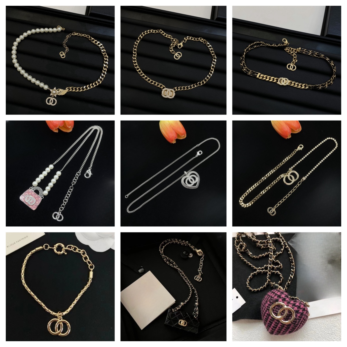 Designer Necklace Womens mens Pendant Necklaces Luxury Jewelry Plated Crysatl Pearl Sweater Necklace Wedding Party jewelry Accessories