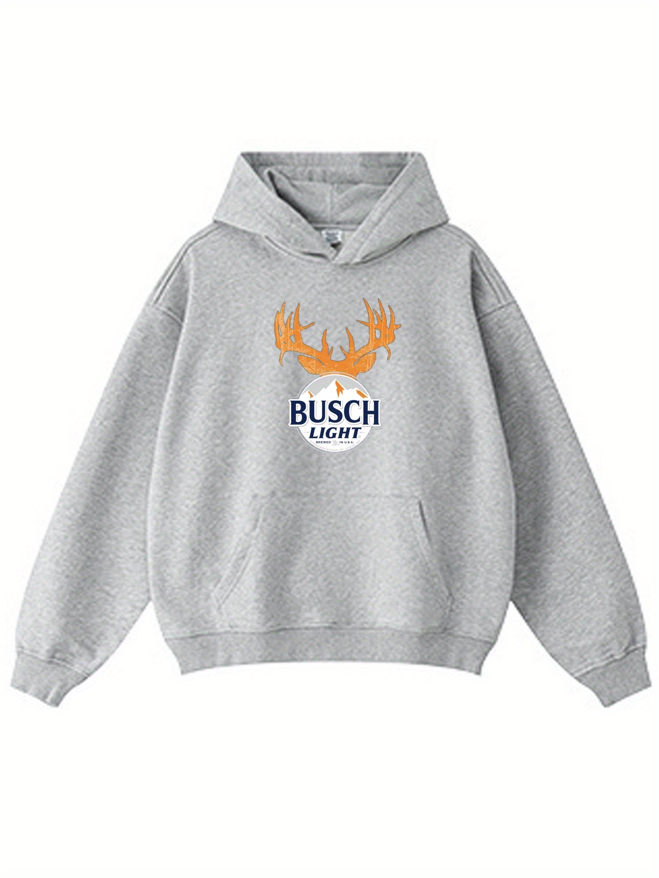 BUSCH LIGHT graphic print Hoodie fashion sweatshirts, men's printed hoodies
