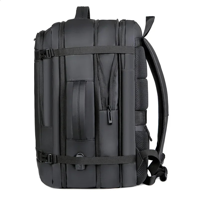 45L large capacity multifunctional expandable handheld backpack for men waterproof business travel computer backpack 240907