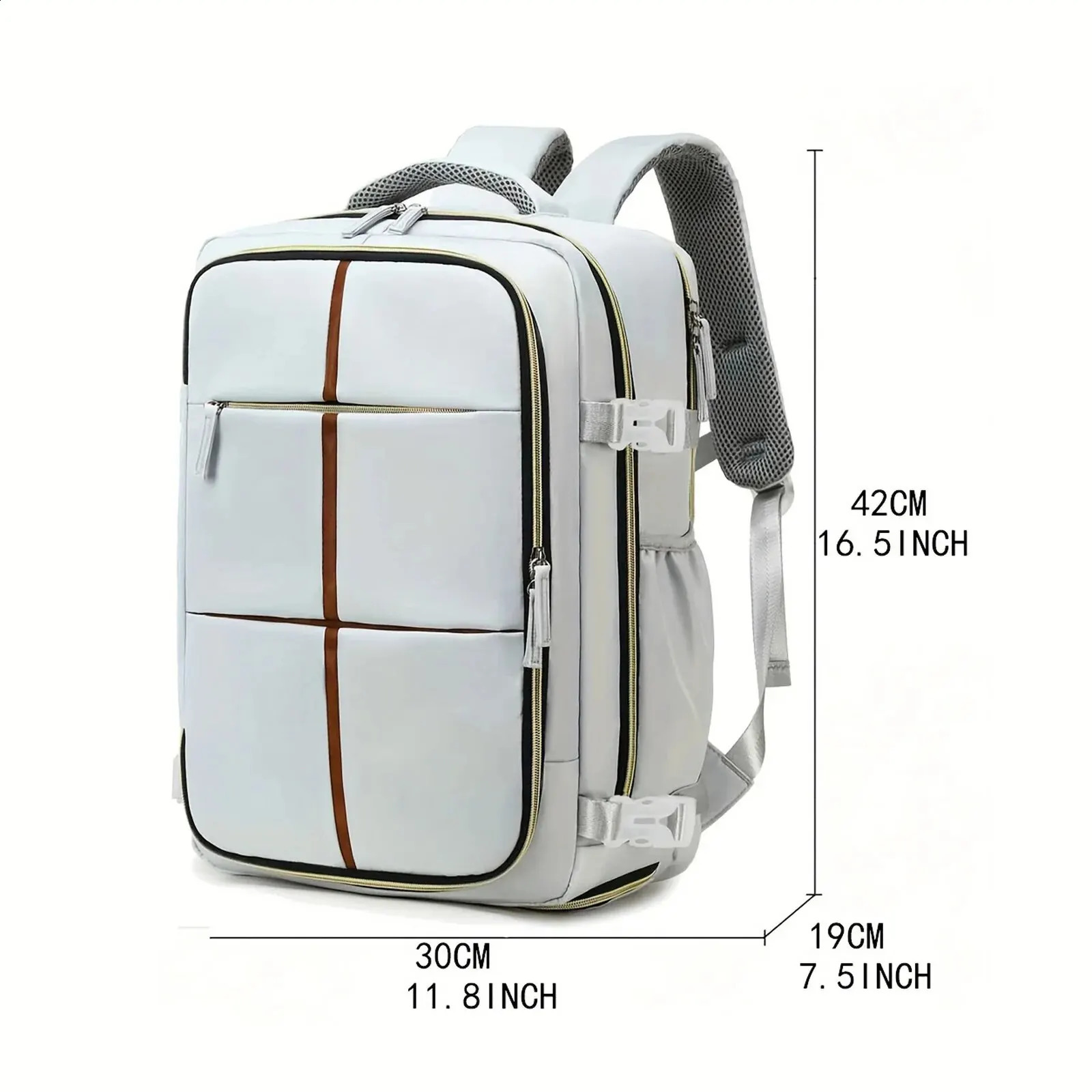 Multi functional travel backpack airline approved laptop school bag outdoor sports day bag with shoe company 240914