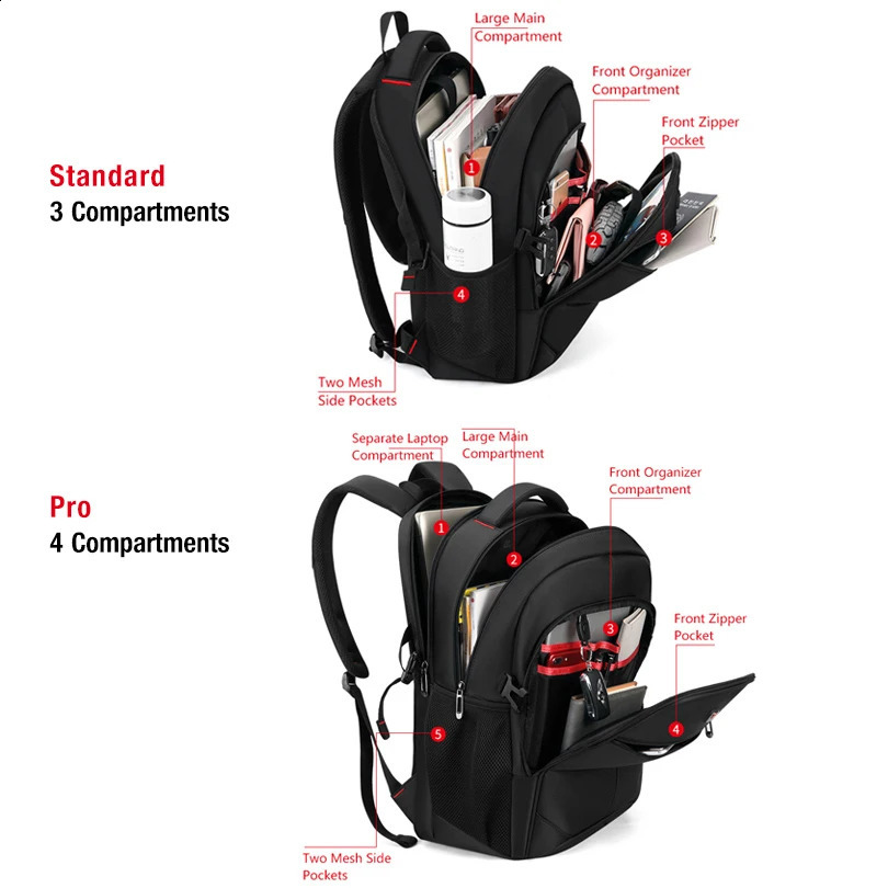 Bolsa Mochila 15.6 17 inch laptop computer Rucksack school bag youth backpack 240910