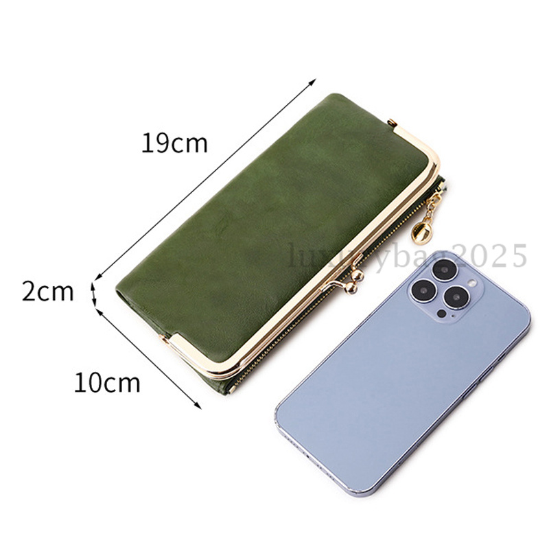 Hot selling RFID women's long wallet PU leather handbag with multiple card slots coin zipper wallet women's mobile wallet organizer wallets 