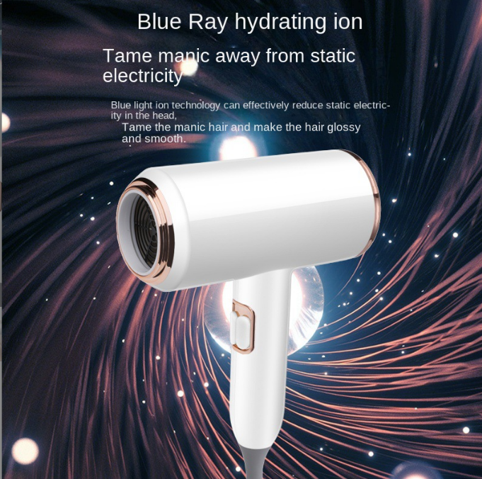 Powerful Electric Hair Dryer for Kids and Adults - Quick-Dry Salon Quality Hair Styling Tool
