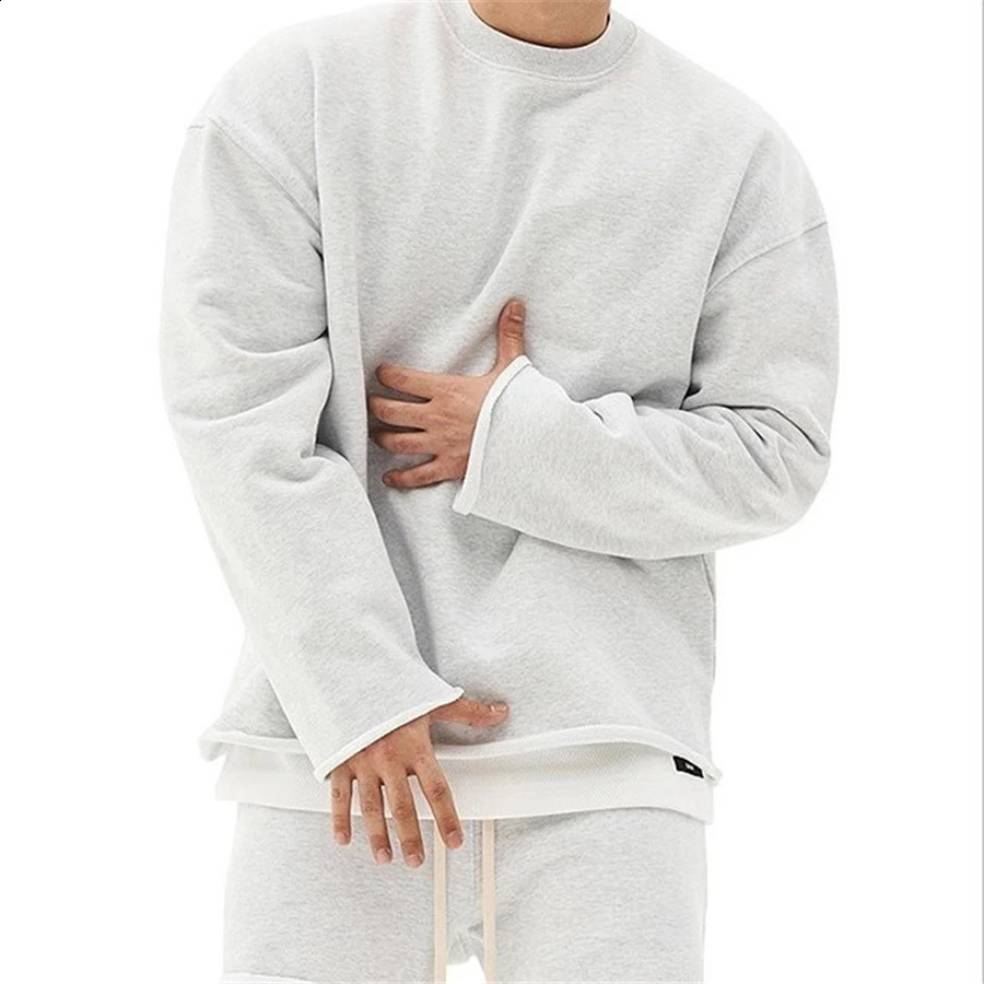 Men O-Neck Letter Running Hoodies Gym Fitness Bodybuilding Sports Sweatshirt Pullover Sportswear Male Workout Mens Clothing 240910