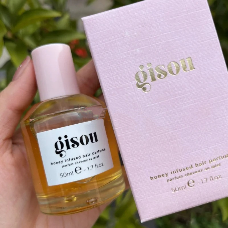 Gisou perfume hair fragrance spray 50ml/100ml moisturizes and softens new wild rosess honey infused leave in conditioner