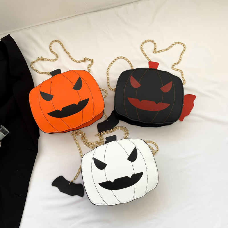 2025 Designer Women Fashion Halloween 3 Bag crossbody bags Gifts Pumpkin Pattern for Home Dec Outdoor Indoor Party Decoration