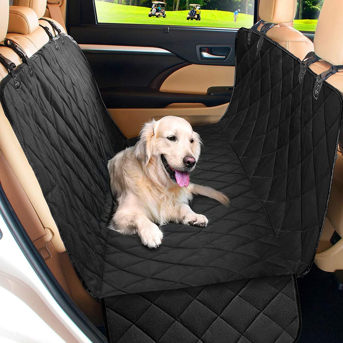Seat Waterproof Pet Hammock For Dogs In The Accessories Trunk Cover Mats Dog Car Rear Back Protector