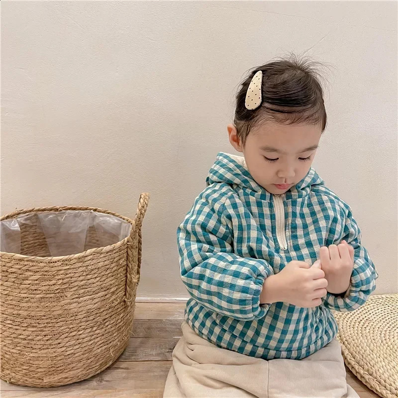 Children Clothing Winter Korean Girls Winter Coat Cotton Unisex Casual Boys Winter Jacket Kids Jackets for Girls Outerwear Coats 240902