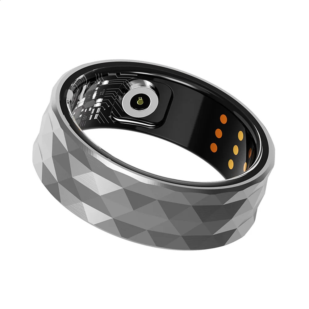 R12M Smart Ring IP68 Waterproof Health Monitor Multi sport Mode Step Distance Calorie Counter Fitness Ring Suitable for Android and iOS 240911