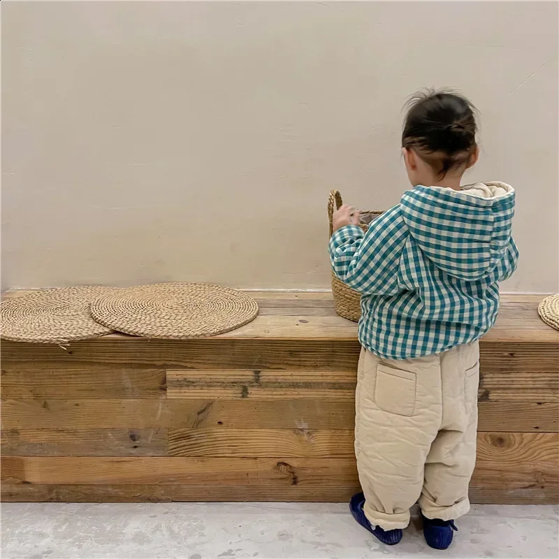 Children Clothing Winter Korean Girls Winter Coat Cotton Unisex Casual Boys Winter Jacket Kids Jackets for Girls Outerwear Coats 240902