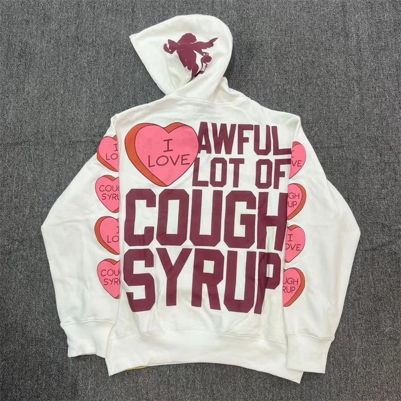 The trend for in Europe and the United States is a scary sofa syrup sports and casual hoodie 240910