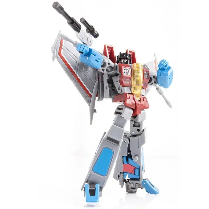 JINBAO Transformation FG-04 FG04 Starscream False Eperor Air Craft With Stand And Cape Crown Action Figure 240902