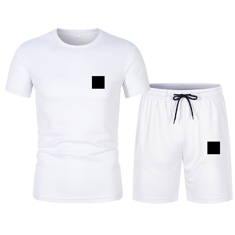 2025 Designer style, letter design, summer men's short-sleeved short pants set