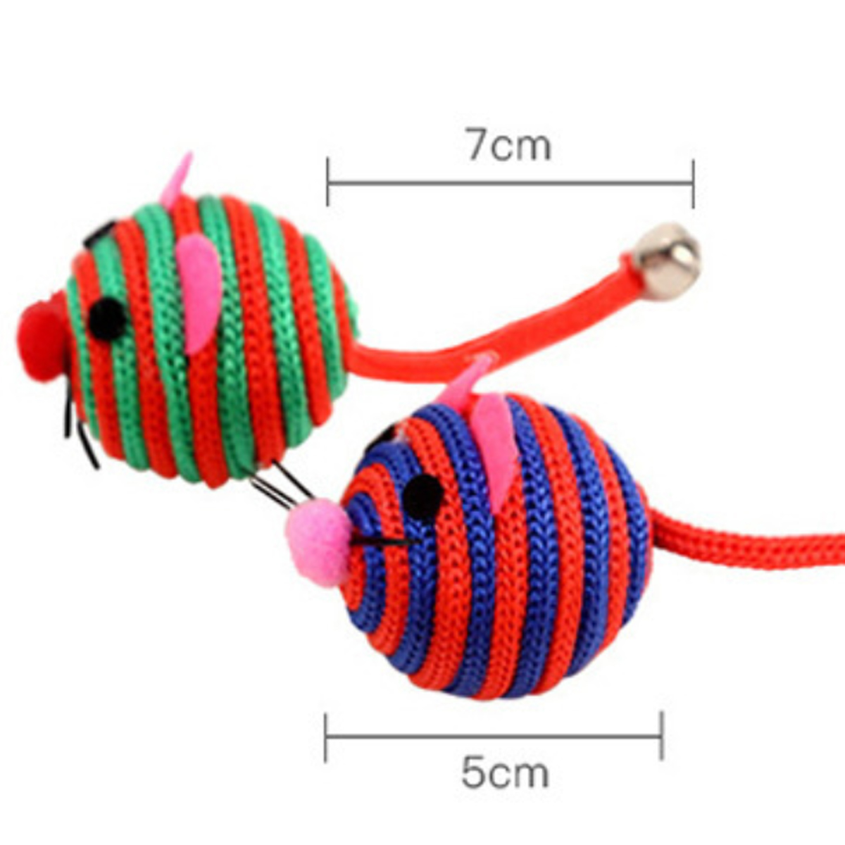 New Arrival Cat Ball Toys Kitten Scratch Playing Toys With Bell Noisemaker Pet Toy Free Shipping