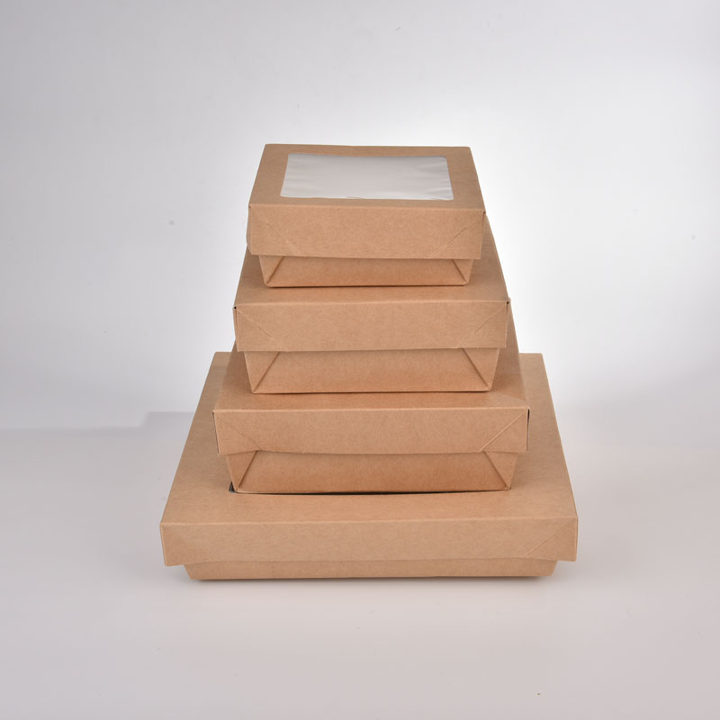 Tailor-made Disposable Kraft Packaging Boxes Wholesale Custom Packaging Boxes Commercial Packaging 450 pcs per piece