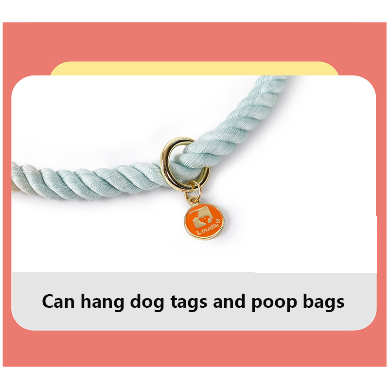 Braided Handmade Rope Cm Strong Cotton Leashes Heavy Duty Leash For Small Medium Large Dog Wal Training
