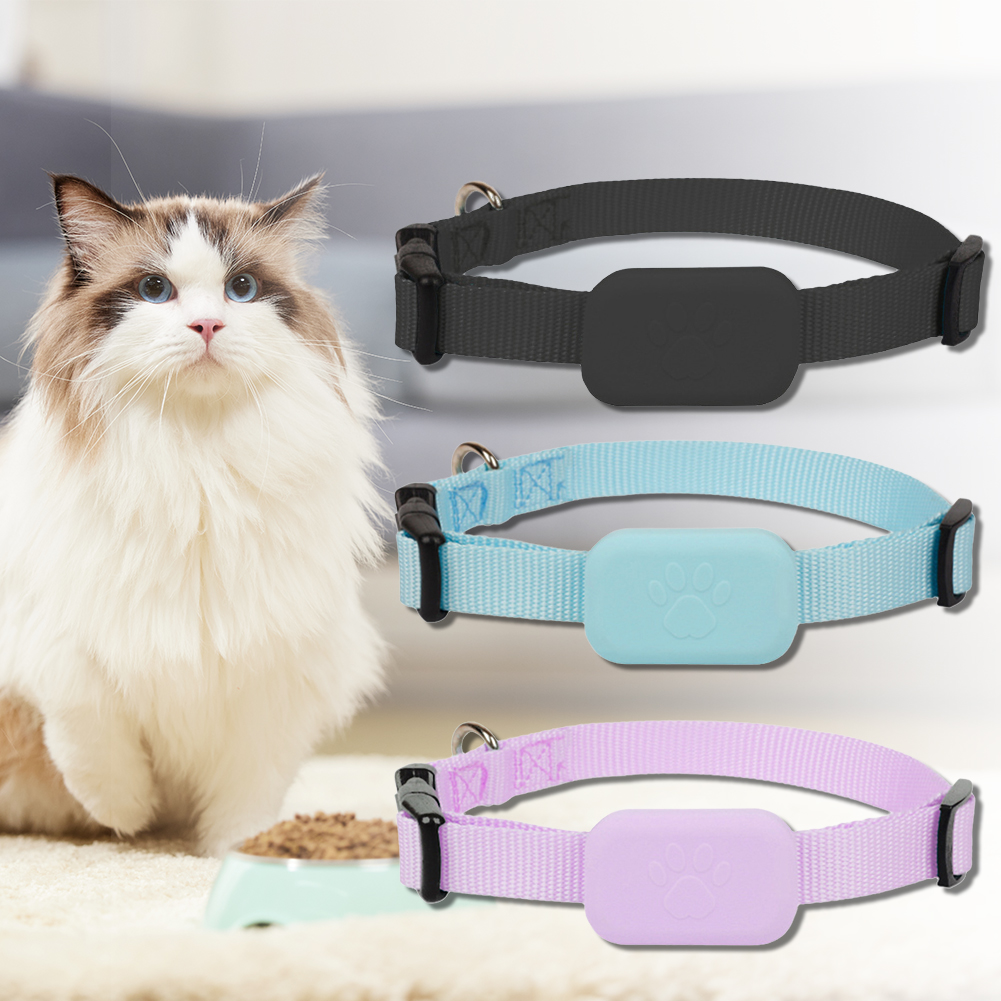 For iOS Mini GPS Tracker Battery Operated Animal Tracking Movement Alert Collar Pet Anti Lost Tracker for Cats Dogs