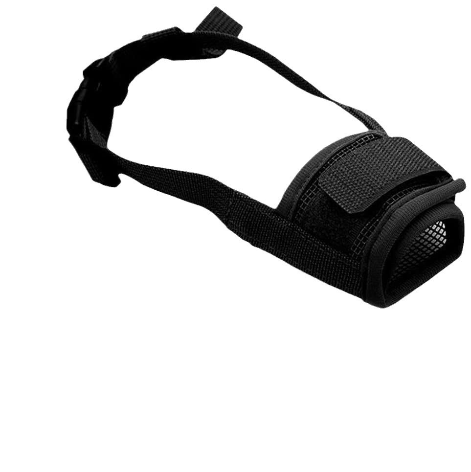 Adjustable Dog Muzzle Breathable Dog Mouth Cover Muzzle Collar Anti Barking Pet Mouth Muzzles For Dogs Dog Accessories