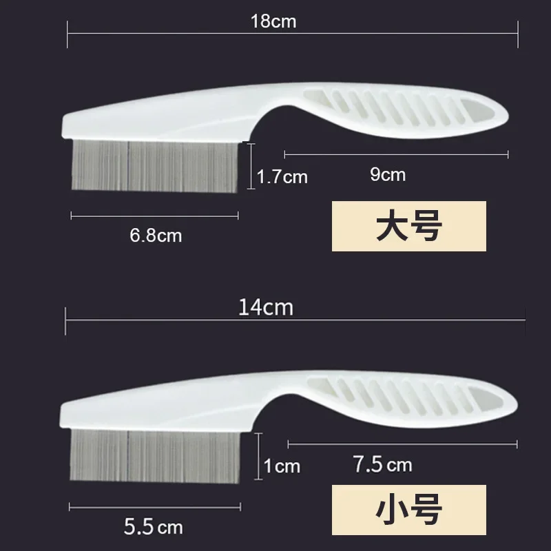 Gentle Nits Flea Eggs Remove Brush for Small Dog Fine Toothed Pet Puppy Eye Belly Comb Untangling Cat Hairs Product