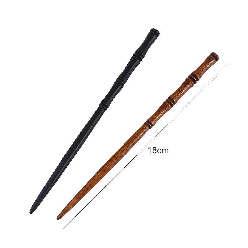 New Chinese Style Retro Simple Wooden Hairpin Simple High Quality Hair Sticks Antique Hanfu Cheongsam Headdress Hair AccessoriesX2409