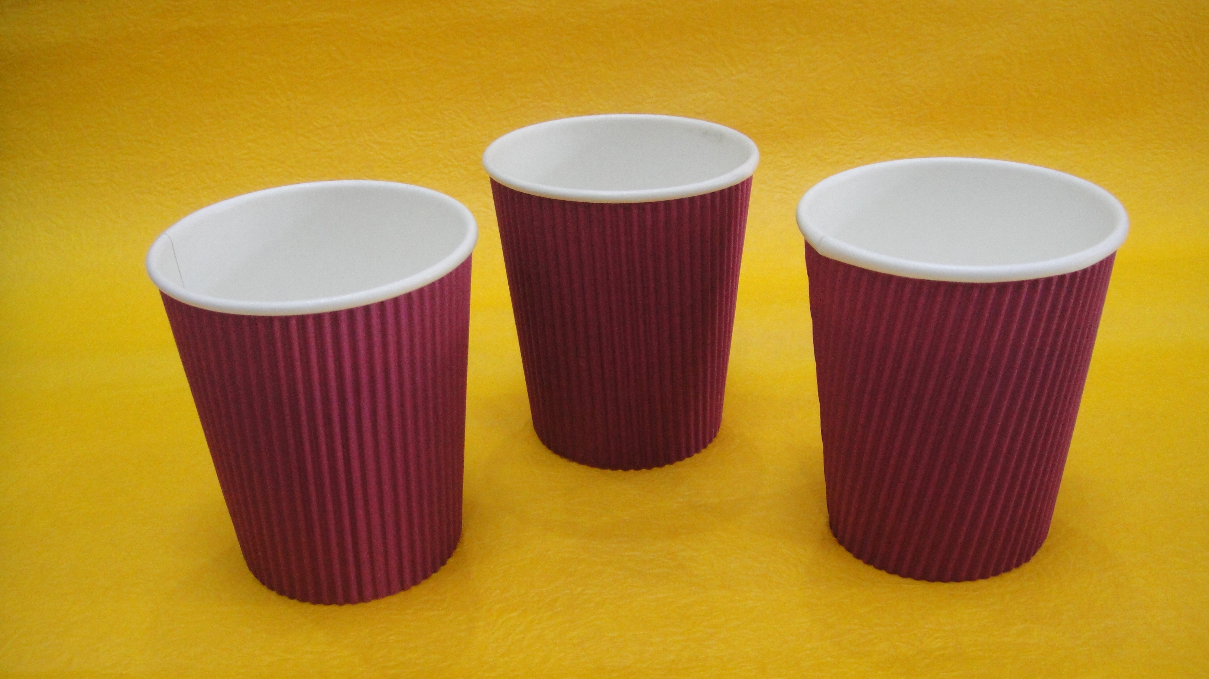 Custom Disposable Corrugated Cups Wholesale Custom Corrugated Cups Commercial Packaging 50 per piece