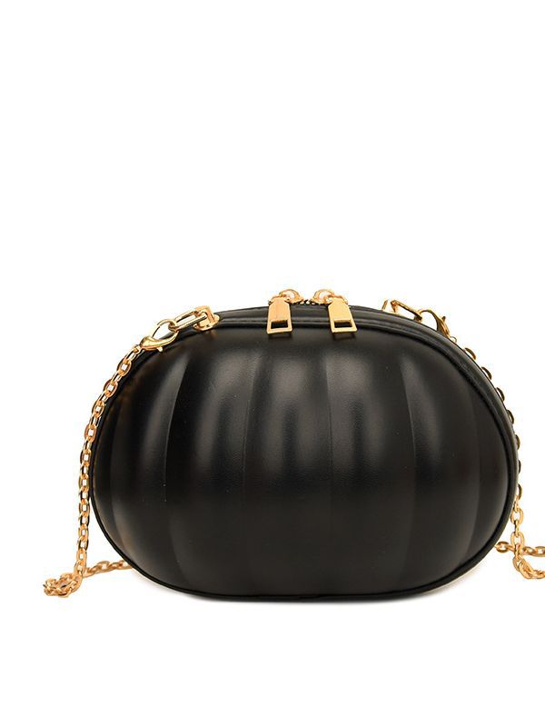 Halloween Shoulder 3 Women Bags Handbag Purses Pumpkin Shape Gifts Solid Color Outdoor Indoor Party Decoration