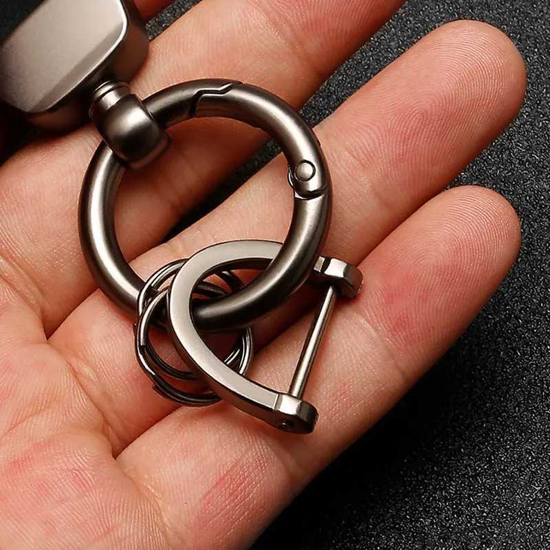 Leak proof car keychain simple keychain leather car keychain holder Chevrolet Camaro car accessories fashionable gift W240911