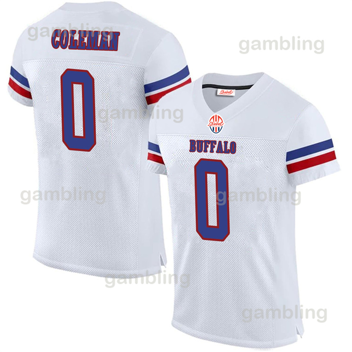 Mens/Youth/Women Custom Football Jerseys Keon Dalton Kincaid Allen Damar Ham Dawson Knox Jim Kelly Jersey