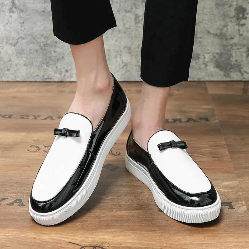 Italy Casual Summer Leather Loafers Office For Driving Moccasins Comfortable Slip on Party Fashion Shoes Men 240904