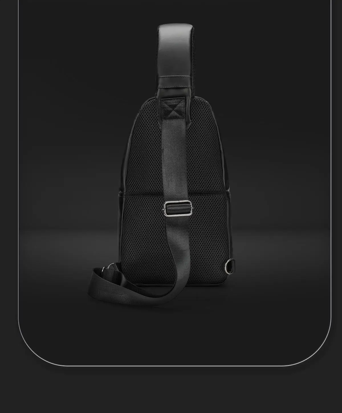 Mens chest bag cross body casual waterproof Oxford cloth small backpack high-capacity personalized trendy shoulder bag 240907